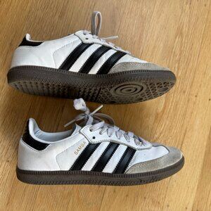 Used Youth Adidas Samba OG Shoe | Size US 3.5